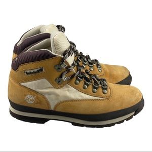 Timberland Boots 85386 Nubuk Camel Beige Leather 9.5M Work Casual …